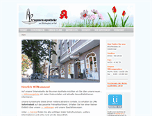 Tablet Screenshot of brunnenapotheke-kiel.de